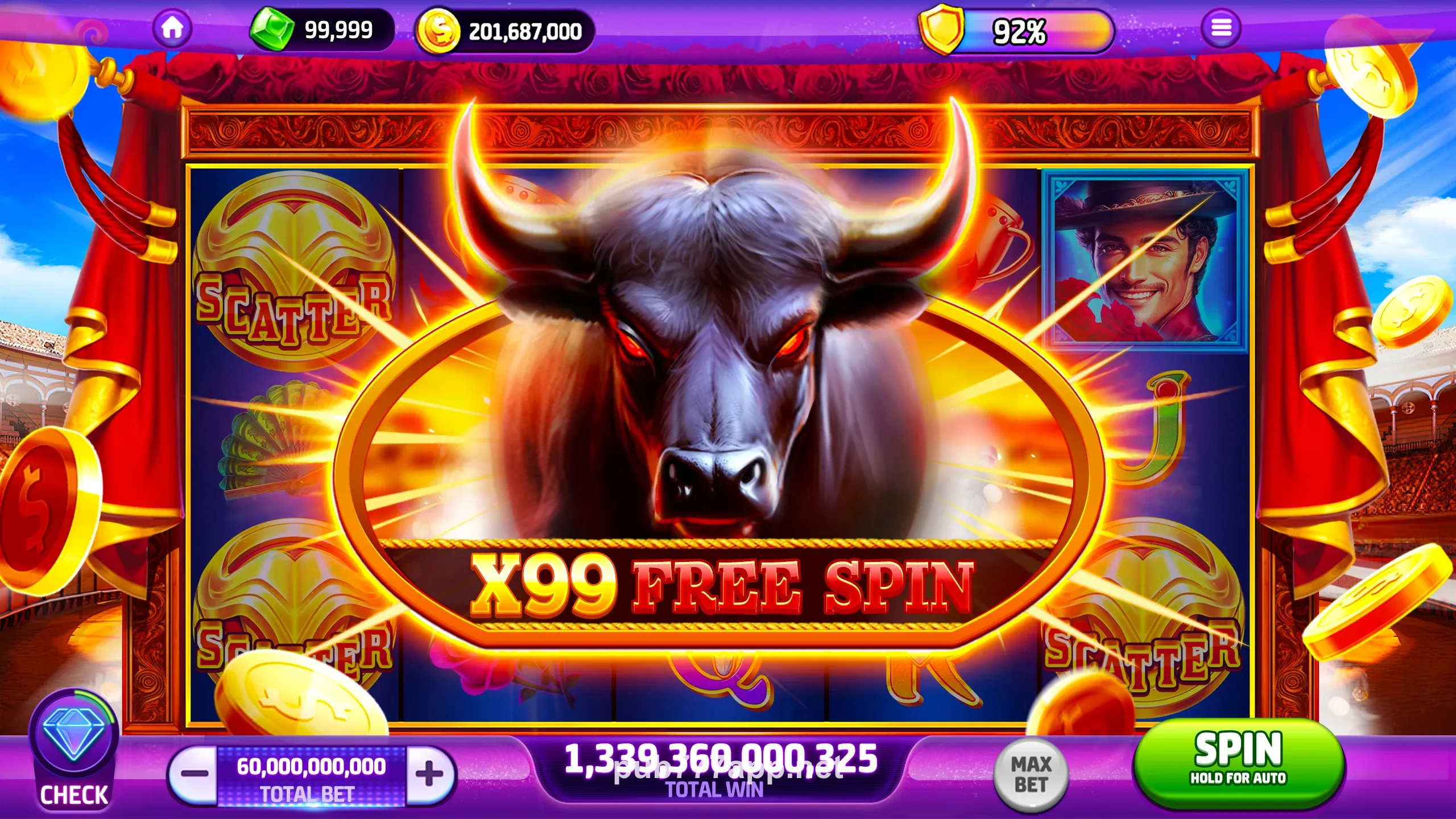 Premium Casino Game Interface